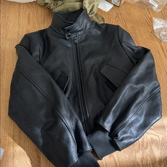 Frame Harrington leather jacket - Picture 4 of 7